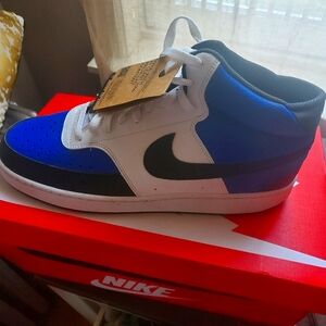 Nike sz 13 blue black white
